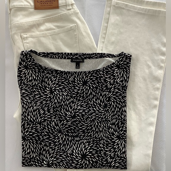 Talbots Stretch Jersey Top - Picture 9 of 9